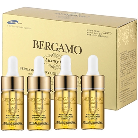 Bergamo Bộ tinh chất serum Luxury Gold Collagen & Caviar Ampoule 13ml x 4p Bergamo Bộ tinh chất serum Luxury Gold Collagen & Caviar Ampoule 13ml x 4p