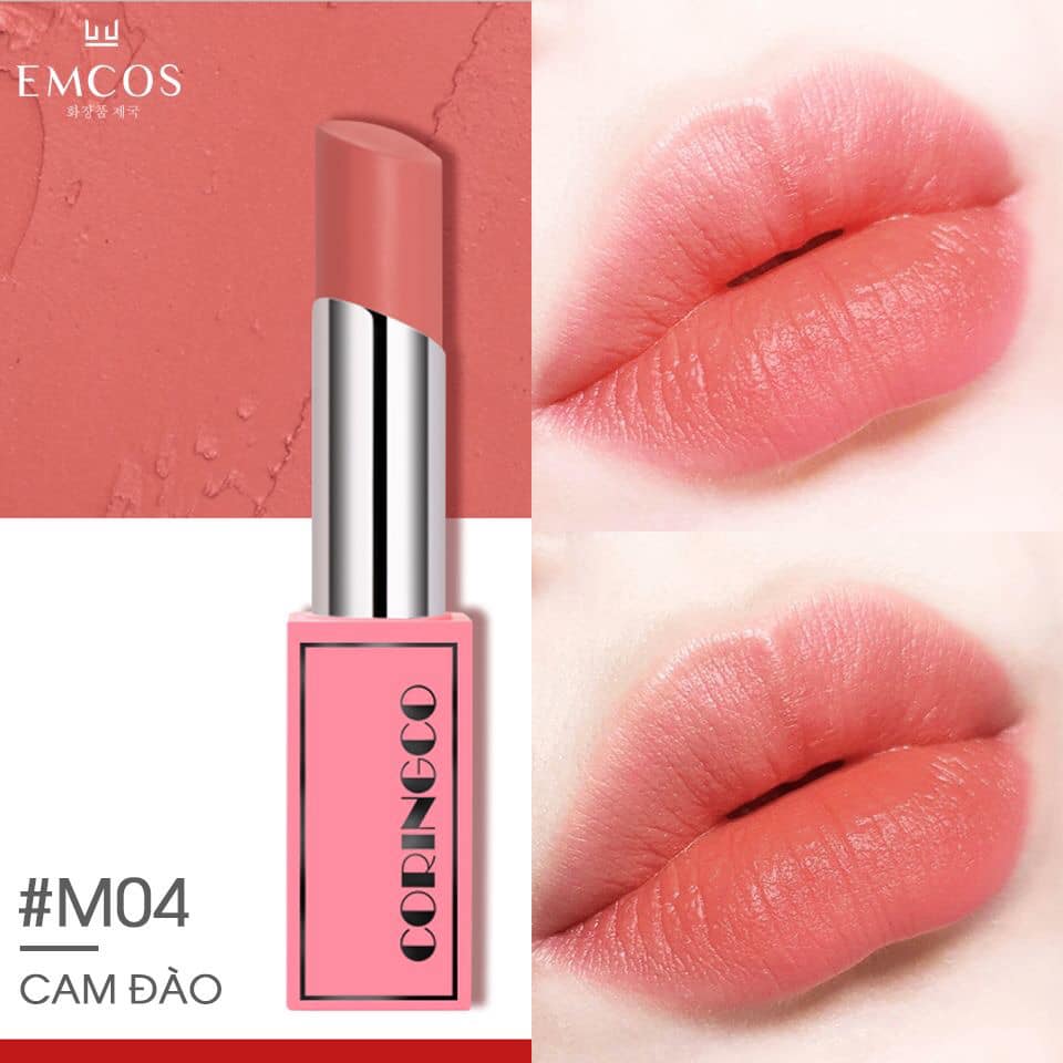 Coringco Son lì Cherry Chu Bonny Lipstick Matt Coringco Son lì Cherry Chu Bonny Lipstick Matt