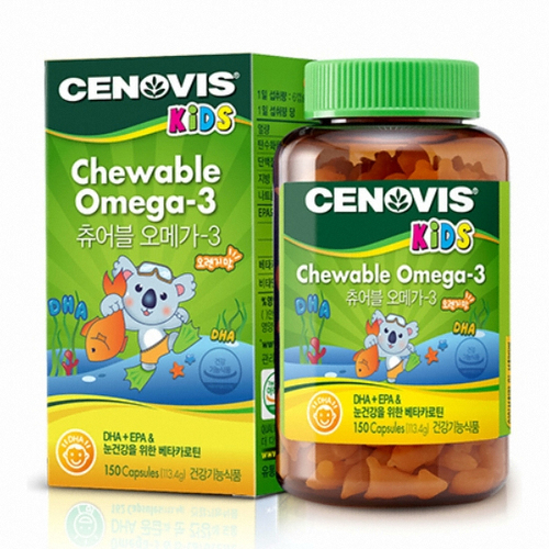 Cenovis Kẹo dẻo OMEGA-3 DHA Kids Chewable Omega3 150p Cenovis Kẹo dẻo OMEGA-3 DHA Kids Chewable Omega3 150p