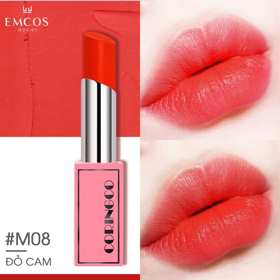 Coringco Son lì Cherry Chu Bonny Lipstick Matt Coringco Son lì Cherry Chu Bonny Lipstick Matt