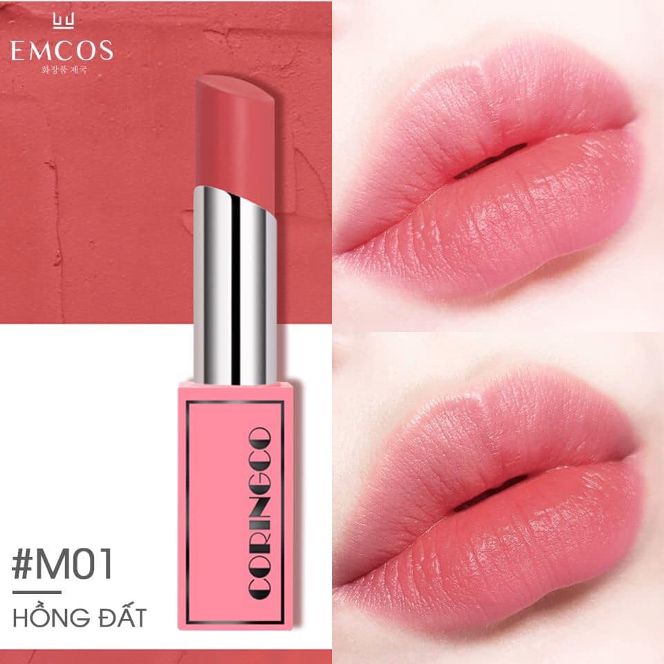 Coringco Son lì Cherry Chu Bonny Lipstick Matt Coringco Son lì Cherry Chu Bonny Lipstick Matt