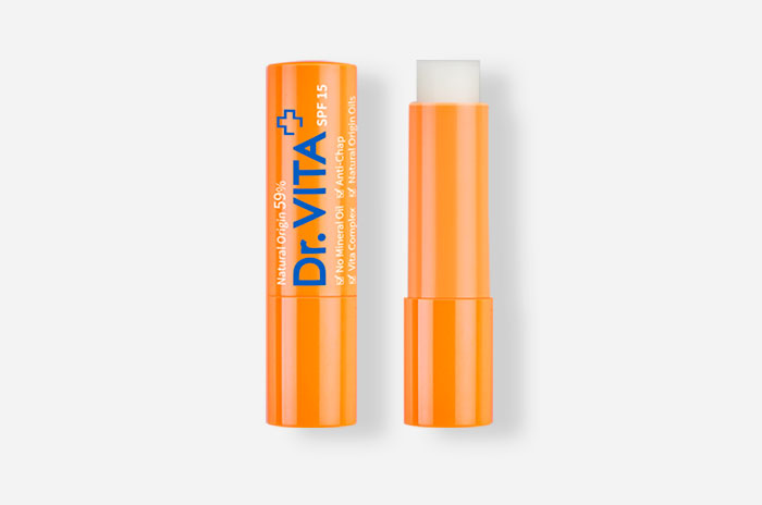 Daycell Son dưỡng môi chống tia cực tím Dr. Vita Vitamin Lip Treat SPF 15 3.6g Daycell Son dưỡng môi chống tia cực tím Dr. Vita Vitamin Lip Treat SPF 15 3.6g