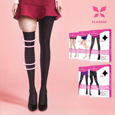 Flaseek Vớ da giảm mỡ Pantyhose See-Through 150g Flaseek Vớ da giảm mỡ Pantyhose See-Through 150g