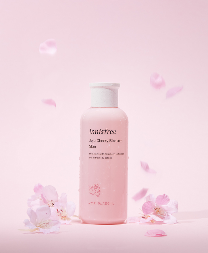Innisfree Nước hoa hồng Jeju Cherry Blossom Skin 200ml Innisfree Nước hoa hồng Jeju Cherry Blossom Skin 200ml