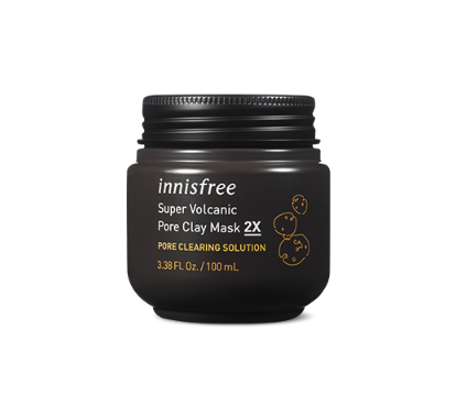 Innisfree Mặt nạ đất sét Super Volcanic Pore Clay Mask 2X 100ml Innisfree Mặt nạ đất sét Super Volcanic Pore Clay Mask 2X 100ml