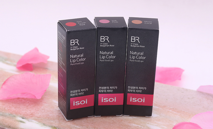 Isoi Son môi an toàn cho bà bầu Bulgarian Rose Natural Lip Color 3.5g Isoi Son môi an toàn cho bà bầu Bulgarian Rose Natural Lip Color 3.5g