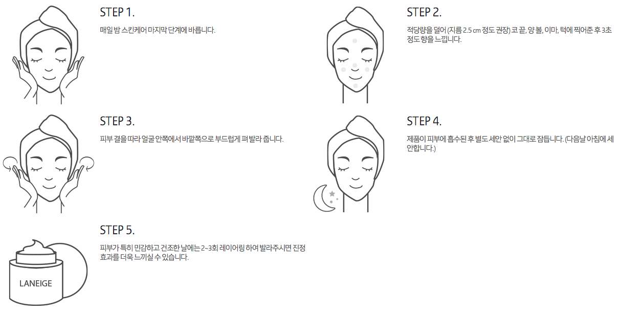 Laneige Mặt nạ ngủ Cica Sleeping Mask 60ml Laneige Mặt nạ ngủ Cica Sleeping Mask 60ml