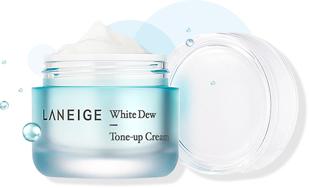 Laneige Kem dưỡng trắng da White Dew Ton-up Cream 50ml Laneige Kem dưỡng trắng da White Dew Ton-up Cream 50ml