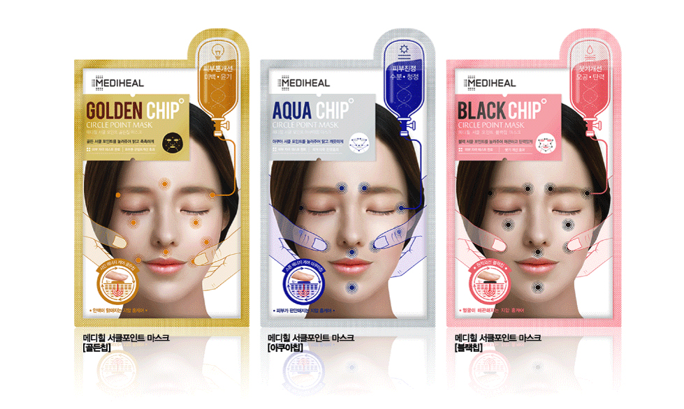 Mediheal Mặt nạ bấm huyệt massage Circle Point Mask 10p Mediheal Mặt nạ bấm huyệt massage Circle Point Mask 10p
