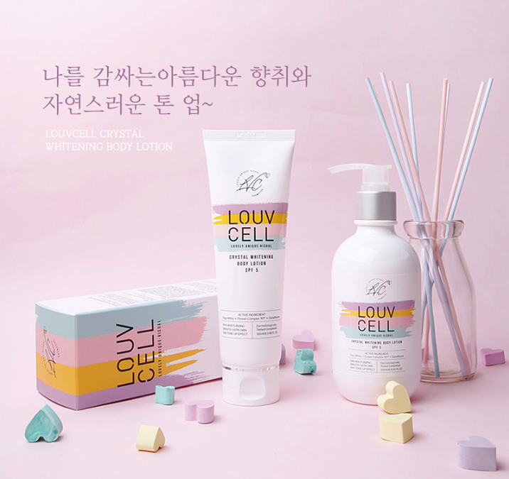 Louv Cell Sữa dưỡng thể trắng da Crystal Whitening Body Lotion Tube Type 120ml Louv Cell Sữa dưỡng thể trắng da Crystal Whitening Body Lotion Tube Type 120ml
