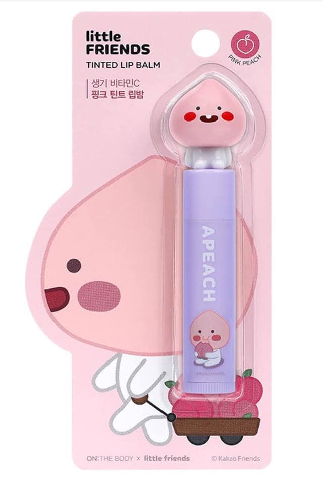 On The Body Son dưỡng vitamin Kakao Little Friends Tinted Lip Balm On The Body Son dưỡng vitamin Kakao Little Friends Tinted Lip Balm