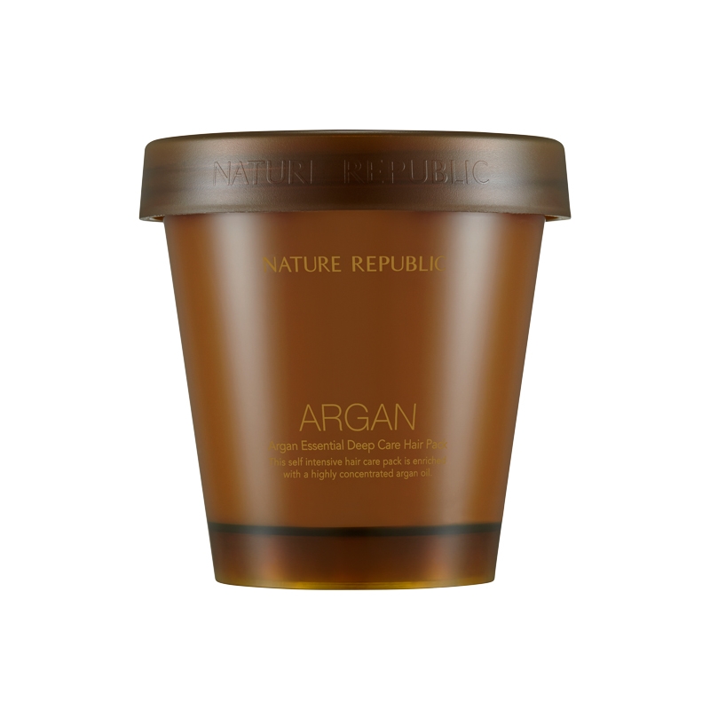 Nature Republic Ủ tóc Argan Essential Deep Care Hair Pack 200ml Nature Republic Ủ tóc Argan Essential Deep Care Hair Pack 200ml