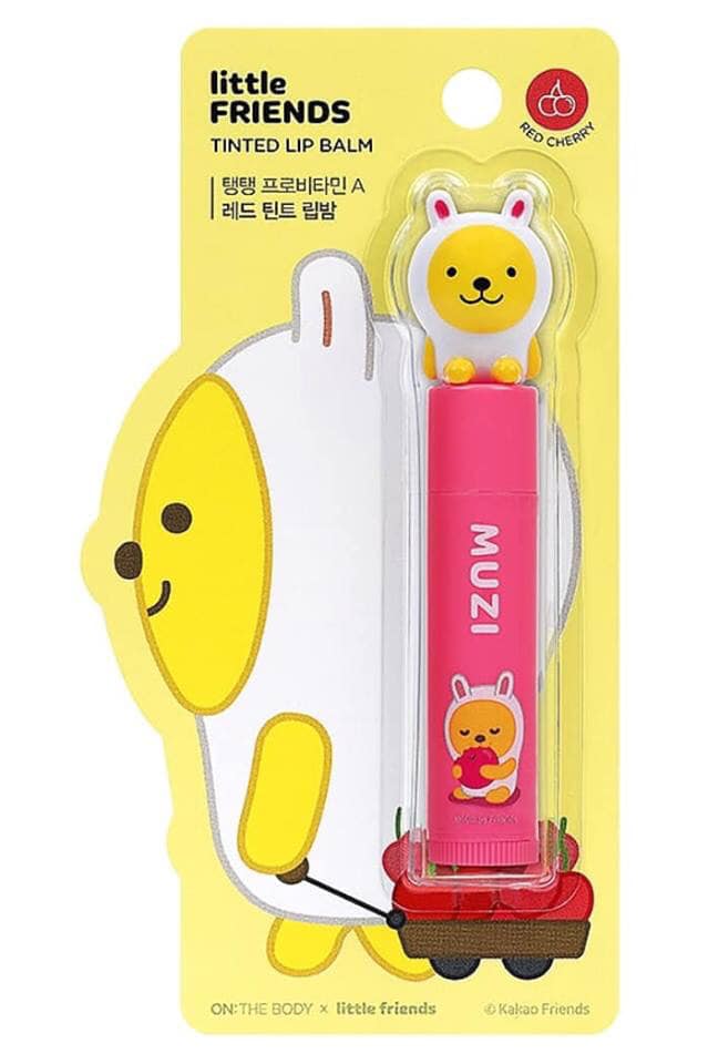 On The Body Son dưỡng vitamin Kakao Little Friends Tinted Lip Balm On The Body Son dưỡng vitamin Kakao Little Friends Tinted Lip Balm