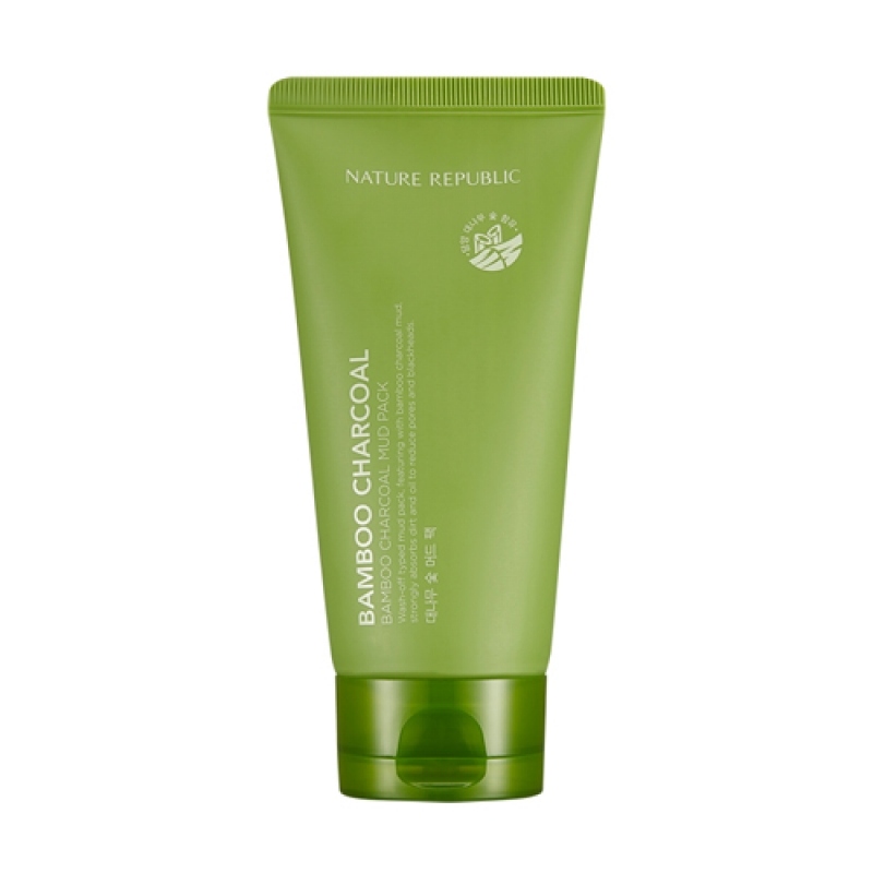 Nature Republic Mặt nạ than tre Bamboo Charcoal Mud Pack 150g Nature Republic Mặt nạ than tre Bamboo Charcoal Mud Pack 150g