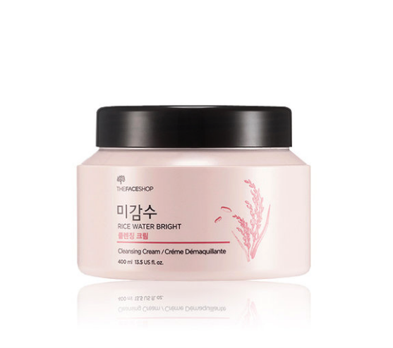 The Face Shop Kem tẩy trang sáng da Rice Water Bright Cleansing Cream 400ml The Face Shop Kem tẩy trang sáng da Rice Water Bright Cleansing Cream 400ml