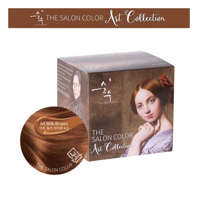 Sunsu Thuốc nhuộm phủ bạc The Salon Color Art Collection 70ml + 70ml Sunsu Thuốc nhuộm phủ bạc The Salon Color Art Collection 70ml + 70ml