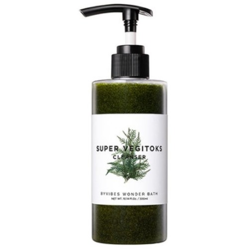 Wonder Bath Sữa rửa mặt thải độc trái cây Super Vegitoks Cleanser 300ml Wonder Bath Sữa rửa mặt thải độc trái cây Super Vegitoks Cleanser 300ml