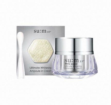 Su:m 37° Kem dưỡng trắng ngọc trai White Award Ultimate Whitening Ampoule in Cream 36g + 9g Su:m 37° Kem dưỡng trắng ngọc trai White Award Ultimate Whitening Ampoule in Cream 36g + 9g
