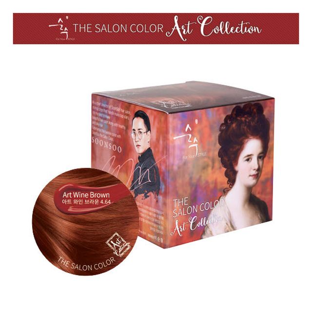 Sunsu Thuốc nhuộm phủ bạc The Salon Color Art Collection 70ml + 70ml Sunsu Thuốc nhuộm phủ bạc The Salon Color Art Collection 70ml + 70ml
