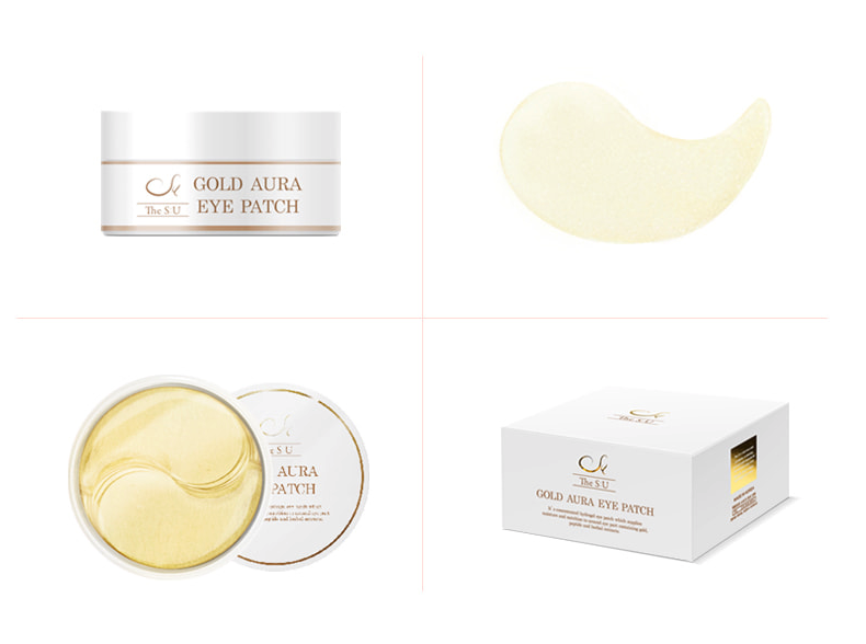 The SU Nạ mắt trị thâm Gold Aura Eye Patch 60p The SU Nạ mắt trị thâm Gold Aura Eye Patch 60p