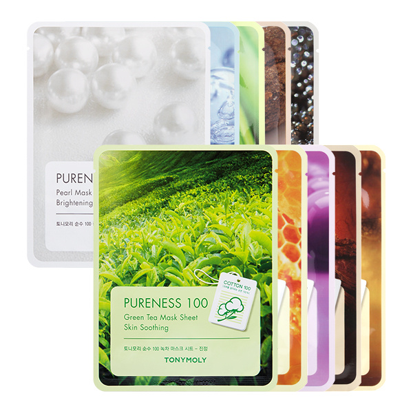Tonymoly Mặt nạ dưỡng da Pureness 100 Mask Sheet 10p Tonymoly Mặt nạ dưỡng da Pureness 100 Mask Sheet 10p