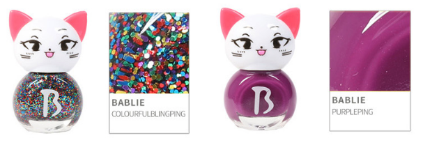 Bablie Sơn móng tay dạng lột Kids Nail Cats Set 10p Bablie Sơn móng tay dạng lột Kids Nail Cats Set 10p
