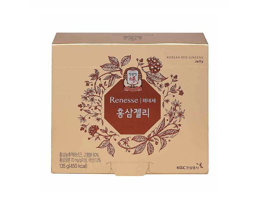 KGC Kẹo nhân sâm Jelly Renesse Red Ginseng Jelly 9g x 15p KGC Kẹo nhân sâm Jelly Renesse Red Ginseng Jelly 9g x 15p