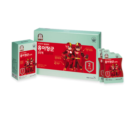 KGC Hồng Sâm cho bé General Hong Level 2 20ml x 30p KGC Hồng Sâm cho bé General Hong Level 2 20ml x 30p