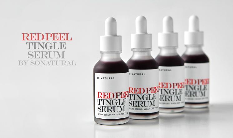 So Natural Tinh chất tái tạo da Red Peel Tingle Serum 35ml So Natural Tinh chất tái tạo da Red Peel Tingle Serum 35ml