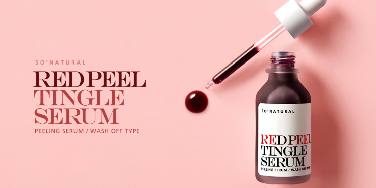 So Natural Tinh chất tái tạo da Red Peel Tingle Serum 35ml So Natural Tinh chất tái tạo da Red Peel Tingle Serum 35ml