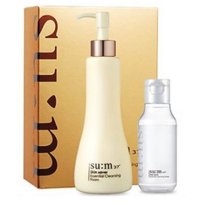 Su:m 37° Sữa rửa mặt skin Saver Essential Cleansing Foam 250ml (+Tặng nước tẩy trang đa năng 100ml) 250ml + 100ml Su:m 37° Sữa rửa mặt skin Saver Essential Cleansing Foam 250ml (+Tặng nước tẩy trang đa năng 100ml) 250ml + 100ml