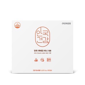 Ahn Gook Viên uống bổ mắt Lutein Mini 100 180p Ahn Gook Viên uống bổ mắt Lutein Mini 100 180p