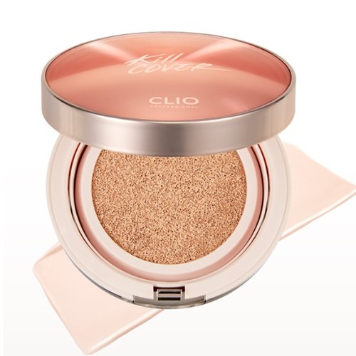 Clio Phấn nước siêu che phủ Kill Cover Glow Cushion SPF50+ / PA+++ 15g x 2 Clio Phấn nước siêu che phủ Kill Cover Glow Cushion SPF50+ / PA+++ 15g x 2