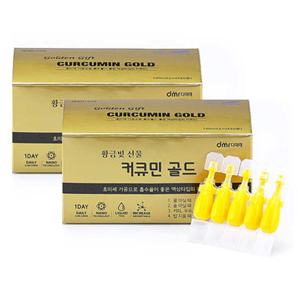 Dameerae Tinh nghệ Golden Gift Curcumin Gold 50p Dameerae Tinh nghệ Golden Gift Curcumin Gold 50p
