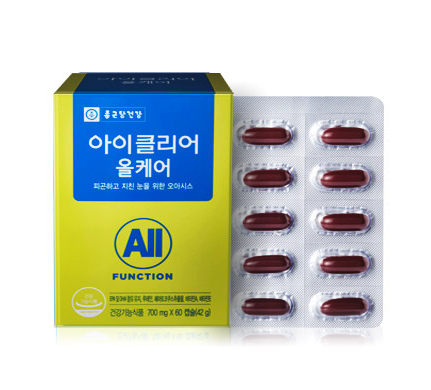 Chong Kun Dang Viên uống bổ mắt Eye Clear All Care 180p Chong Kun Dang Viên uống bổ mắt Eye Clear All Care 180p
