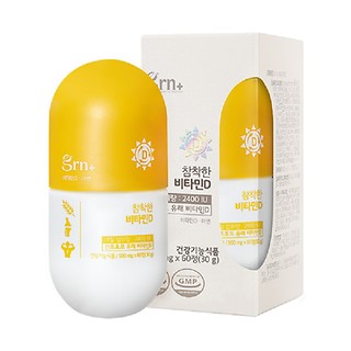 GRN Viên uống bổ sung vitamin D 60p GRN Viên uống bổ sung vitamin D 60p