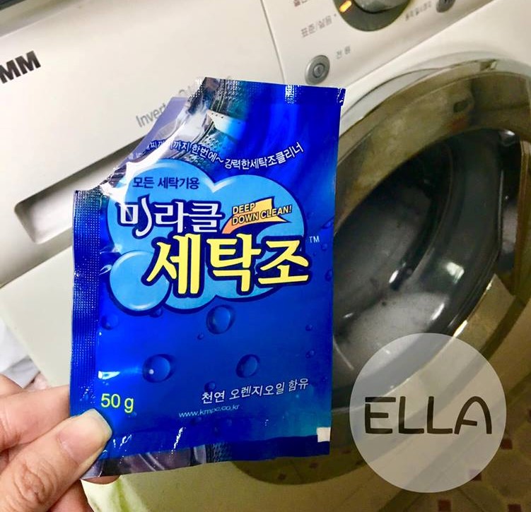 KMPC Nước vệ sinh máy giặt Miracle Washing Machine Cleaner 50g x 10p KMPC Nước vệ sinh máy giặt Miracle Washing Machine Cleaner 50g x 10p