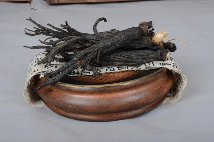 Korea Ginseng Hắc nhân sâm khô hộp thiếc Black Ginseng Can 300g (15p) Korea Ginseng Hắc nhân sâm khô hộp thiếc Black Ginseng Can 300g (15p)
