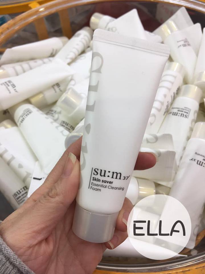 Su:m 37° Sữa rửa mặt Skin Saver Essential Cleansing Foam 40ml Su:m 37° Sữa rửa mặt Skin Saver Essential Cleansing Foam 40ml