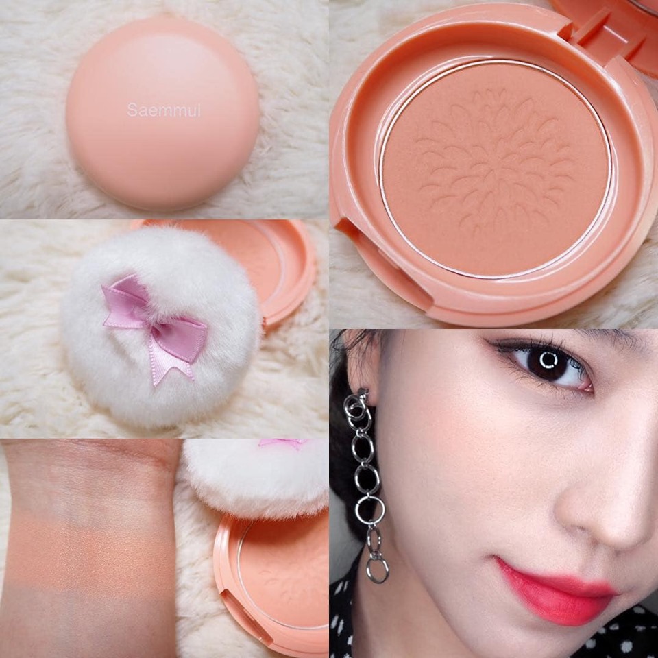 The Saem Má hồng Saemmul Smile Bebe Blusher 6.5g The Saem Má hồng Saemmul Smile Bebe Blusher 6.5g