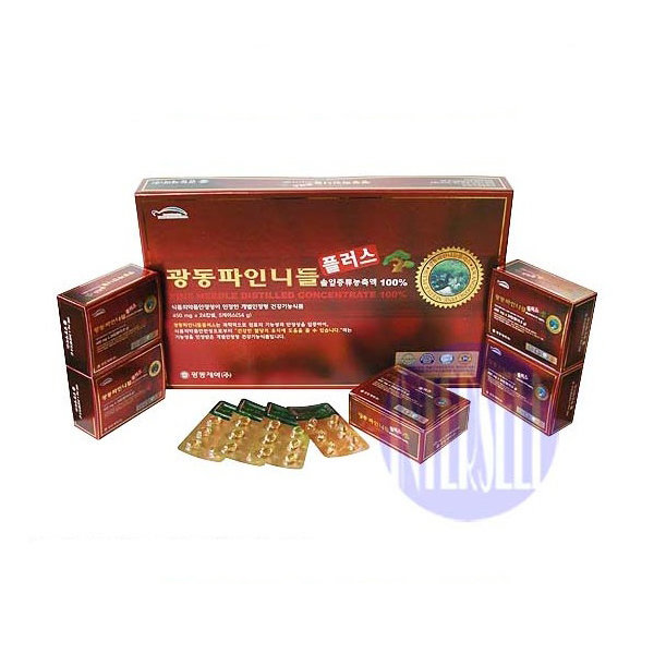 Kwangdong Viên dầu thông đỏ Pine Needle Plus 120p Kwangdong Viên dầu thông đỏ Pine Needle Plus 120p