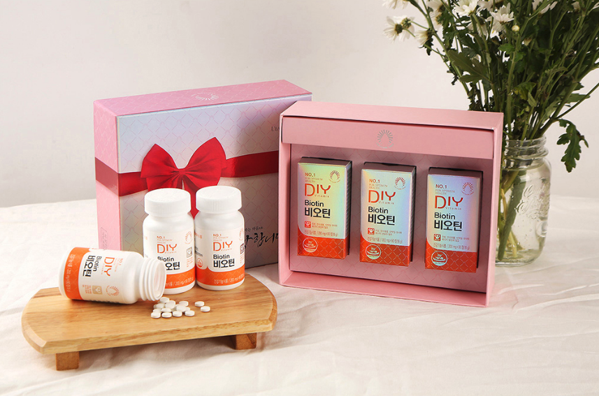 L'eau Claire Viên uống đẹp da, móng & tóc DIY Biotin 90p L'eau Claire Viên uống đẹp da, móng & tóc DIY Biotin 90p