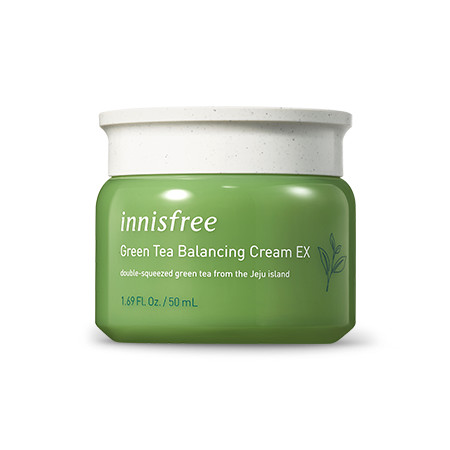 Innisfree Kem dưỡng ẩm cân bằng da Green Tea Balancing Cream EX 50ml Innisfree Kem dưỡng ẩm cân bằng da Green Tea Balancing Cream EX 50ml