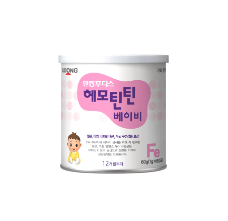 Ildong Food'is Bổ sung sắt & vitamin cho bé Hemo Tintin Baby 60g Ildong Food'is Bổ sung sắt & vitamin cho bé Hemo Tintin Baby 60g