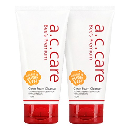 A.C.Care Sữa rửa mặt trị mụn từ nọc ong Bee's Premium 150ml x 2 A.C.Care Sữa rửa mặt trị mụn từ nọc ong Bee's Premium 150ml x 2