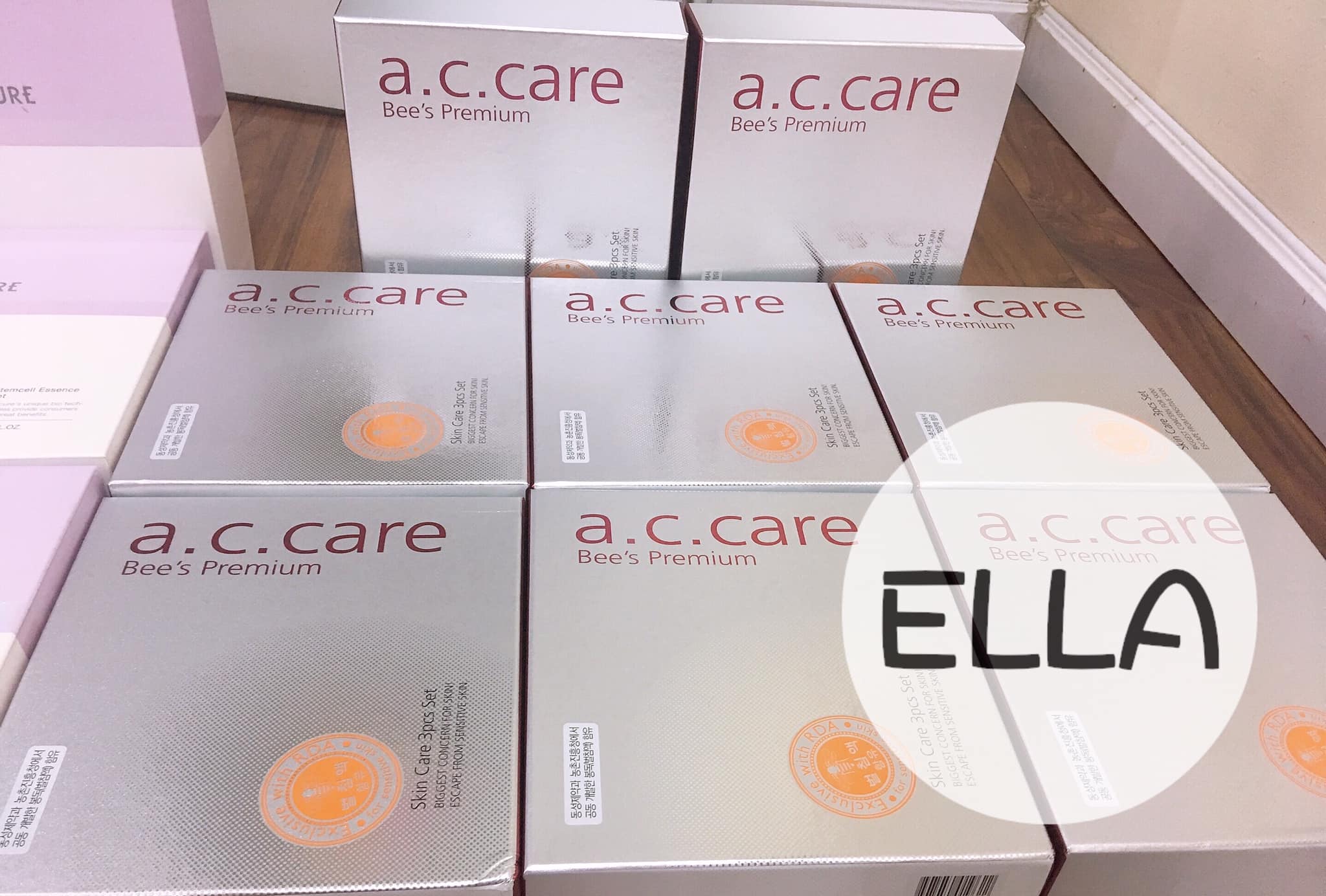 A.C.Care Bộ trị mụn nọc ong Bee's Premium Skin Care 3pcs Set A.C.Care Bộ trị mụn nọc ong Bee's Premium Skin Care 3pcs Set