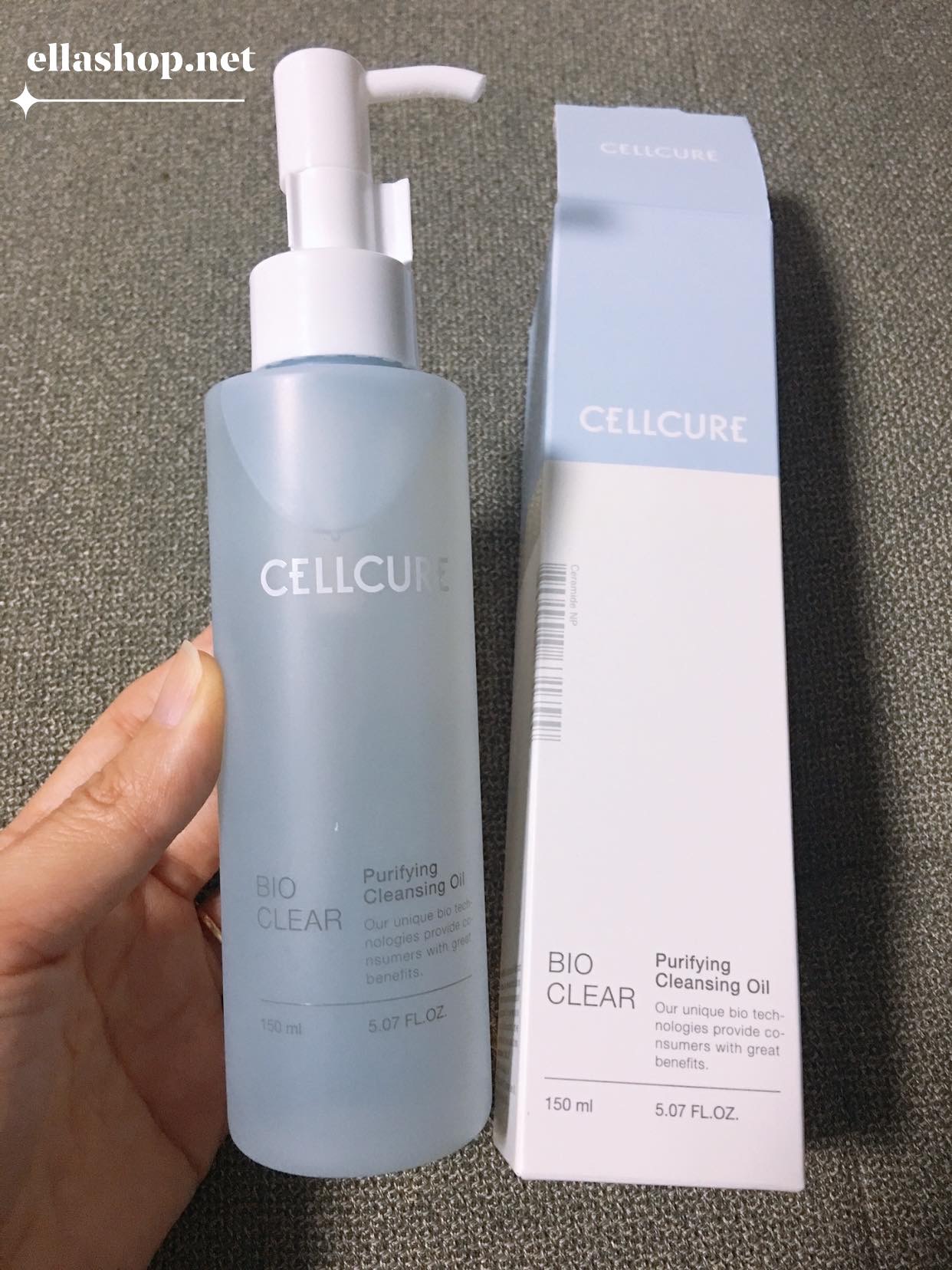 Cellcure Dầu tẩy trang Bio Clear Purifying 150ml Cellcure Dầu tẩy trang Bio Clear Purifying 150ml