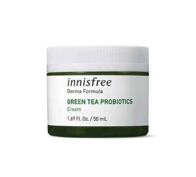 Innisfree Kem dưỡng ẩm Derma Formula Green Tea Probiotics 50ml Innisfree Kem dưỡng ẩm Derma Formula Green Tea Probiotics 50ml