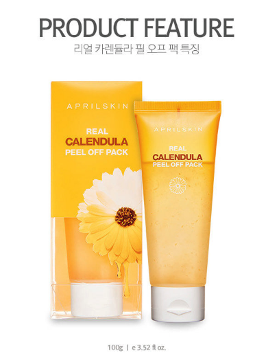 April Skin Mặt nạ tẩy tế bào chết Real Calendula Peel Off Pack 100g April Skin Mặt nạ tẩy tế bào chết Real Calendula Peel Off Pack 100g