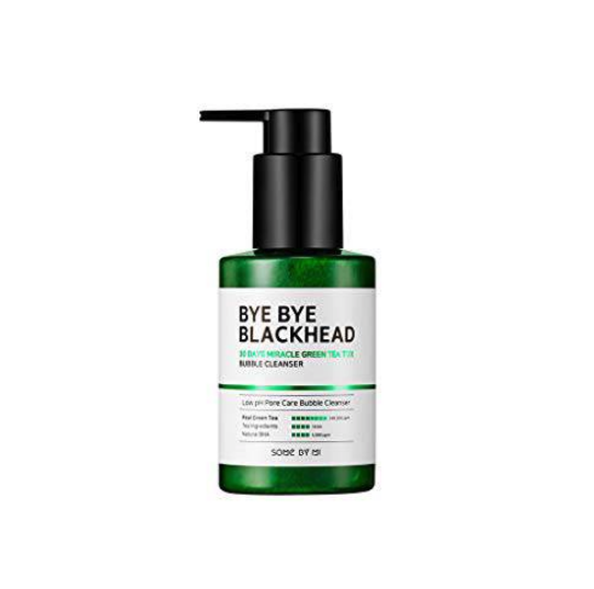 Some By Mi Bye Bye Blackhead 30 days Miracle Green Tea Tox Bubble Cleanser 120g Some By Mi Bye Bye Blackhead 30 days Miracle Green Tea Tox Bubble Cleanser 120g